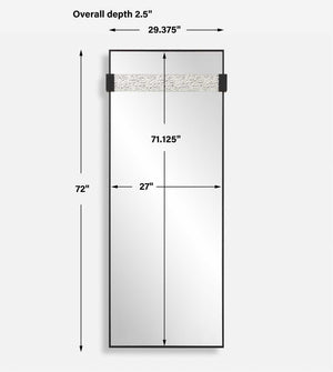 Stratton Mirror - modern mirror with sleek design for contemporary interiors | Image 7 | InSTYLE Home & Rugs