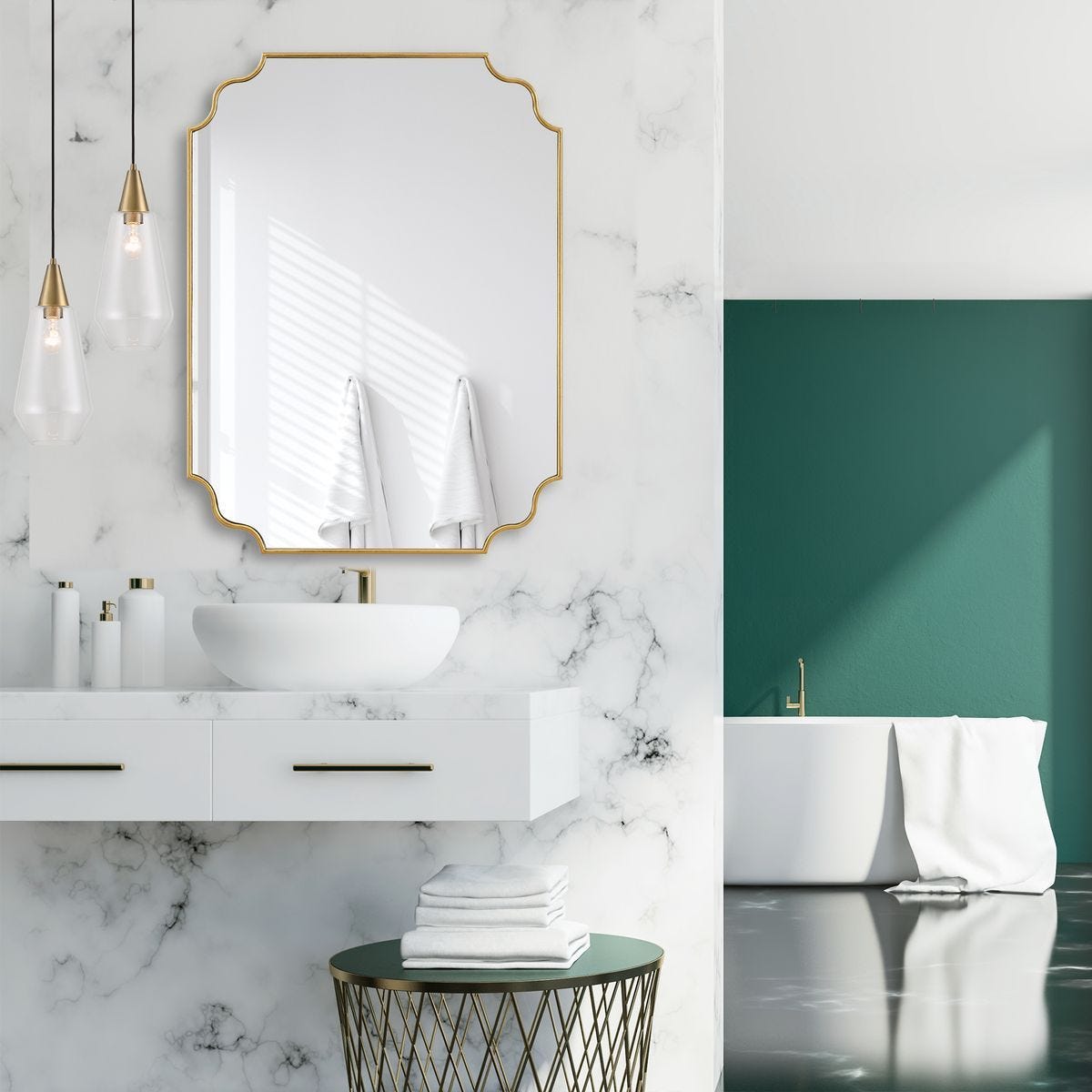 Lennyn Mirror - full-length mirror for creating the illusion of space and light | Image 8 | InSTYLE Home & Rugs