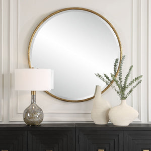 Sutton Round Mirror - elegant mirror for adding style and light to any room | Image 1 | InSTYLE Home & Rugs