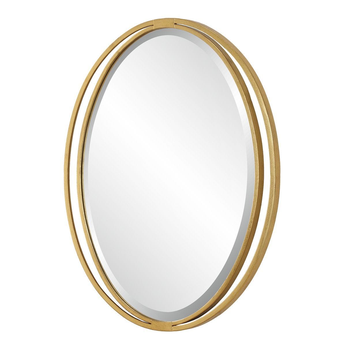 Rhodes Oval Mirror - elegant mirror for adding style and light to any room | Image 5 | InSTYLE Home & Rugs