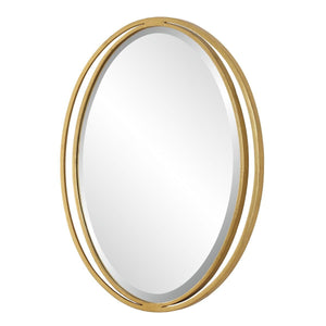 Rhodes Oval Mirror - elegant mirror for adding style and light to any room | Image 5 | InSTYLE Home & Rugs