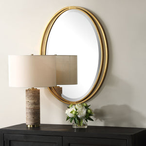 Rhodes Oval Mirror - elegant mirror for adding style and light to any room | Image 6 | InSTYLE Home & Rugs