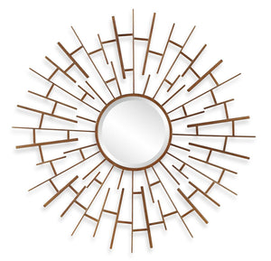 Tangled Round Mirror - modern mirror with sleek design for contemporary interiors | Image 2 | InSTYLE Home & Rugs