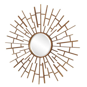 Tangled Round Mirror - modern mirror with sleek design for contemporary interiors | Image 4 | InSTYLE Home & Rugs