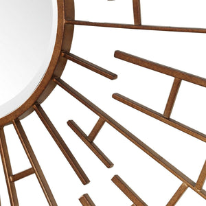 Tangled Round Mirror - modern mirror with sleek design for contemporary interiors | Image 5 | InSTYLE Home & Rugs