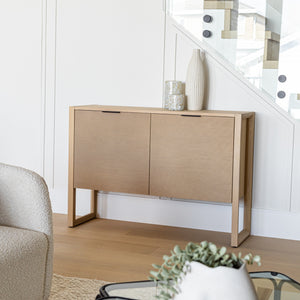 Irving 2 Door Sideboard - slim tables for entryways | Image 4 | InSTYLE Home & Rugs