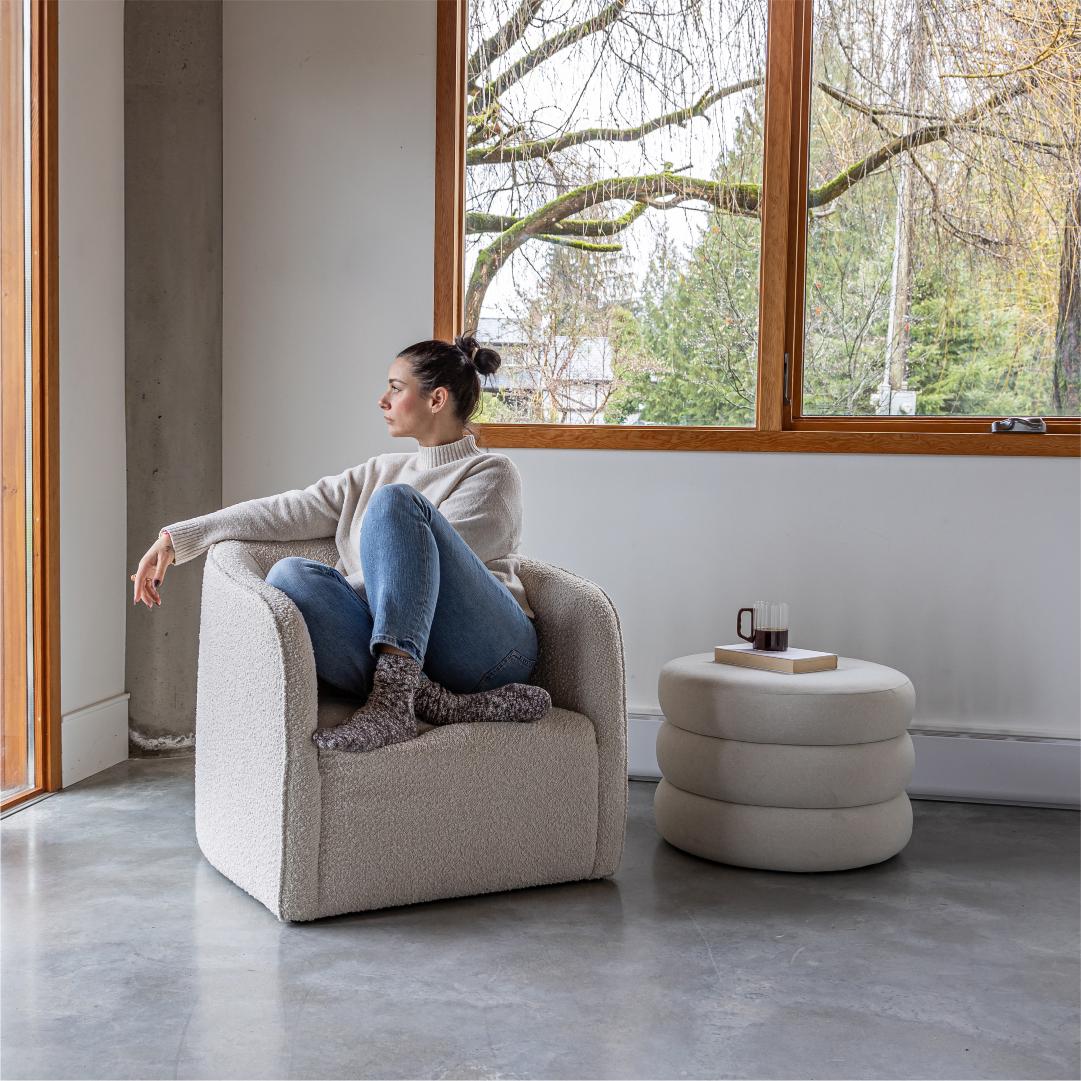 Fiel Ottoman - modern design for any room | Image 14 | InSTYLE Home & Rugs