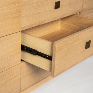 Hara 9 Drawer Dresser - stylish dresser with modern flair | Image 14 | InSTYLE Home & Rugs