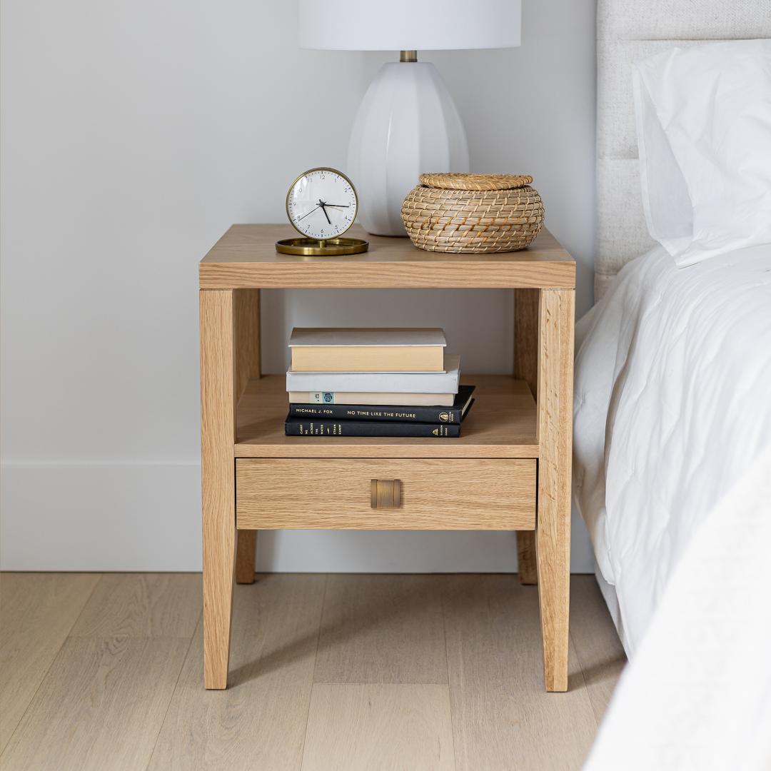 Hara 1 Drawer Accent Table - functional accent table with unique design for any room | Image 5 | InSTYLE Home & Rugs