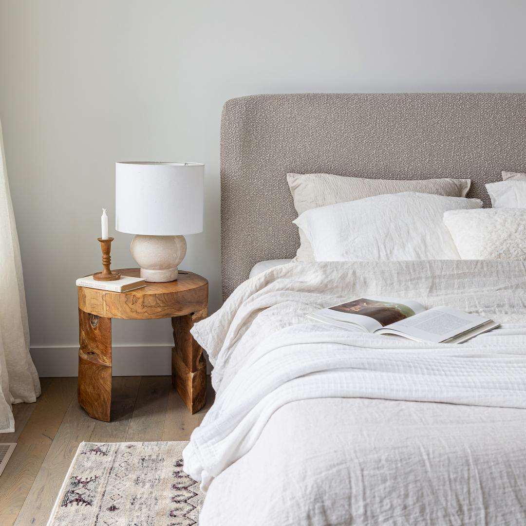 Natura Bundar Accent Table - small accent table with storage for a clutter-free space | Image 6 | InSTYLE Home & Rugs