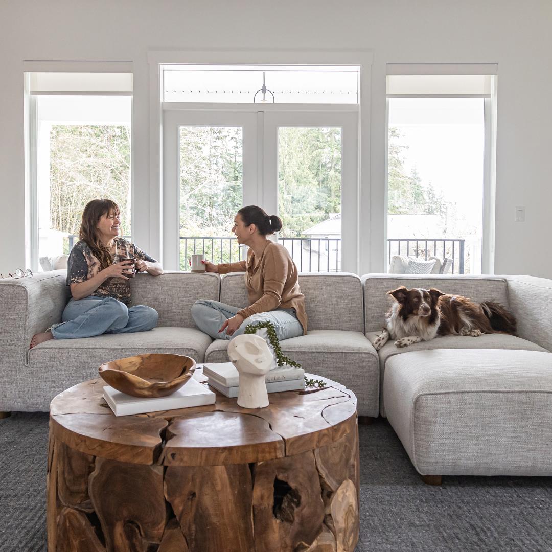 Natura Flow Round Coffee Table - functional centerpieces for homes | Image 11 | InSTYLE Home & Rugs