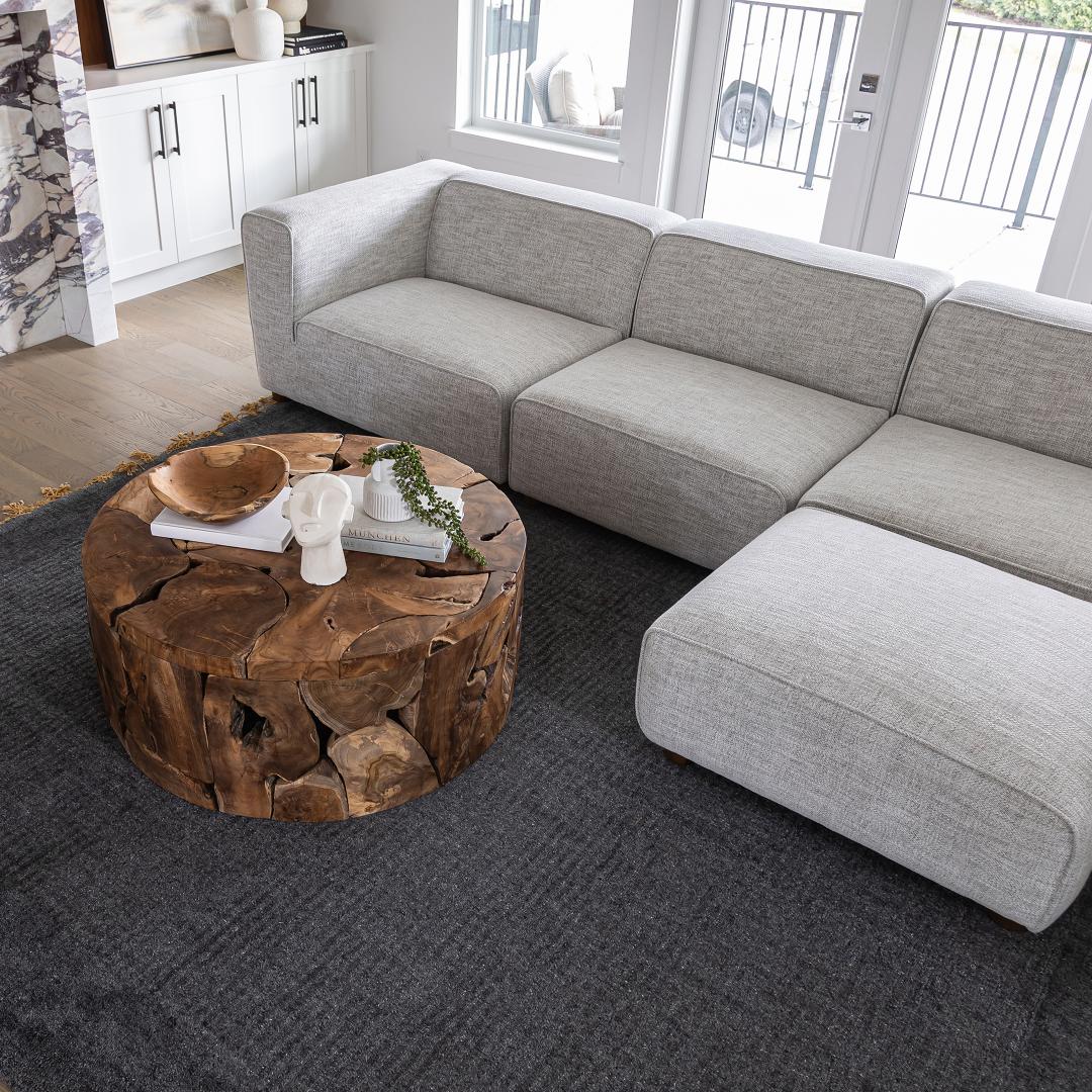 Natura Flow Round Coffee Table - functional centerpieces for homes | Image 12 | InSTYLE Home & Rugs