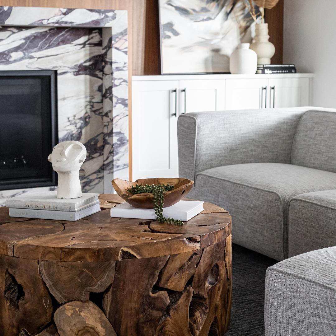 Natura Flow Round Coffee Table - functional centerpieces for homes | Image 16 | InSTYLE Home & Rugs