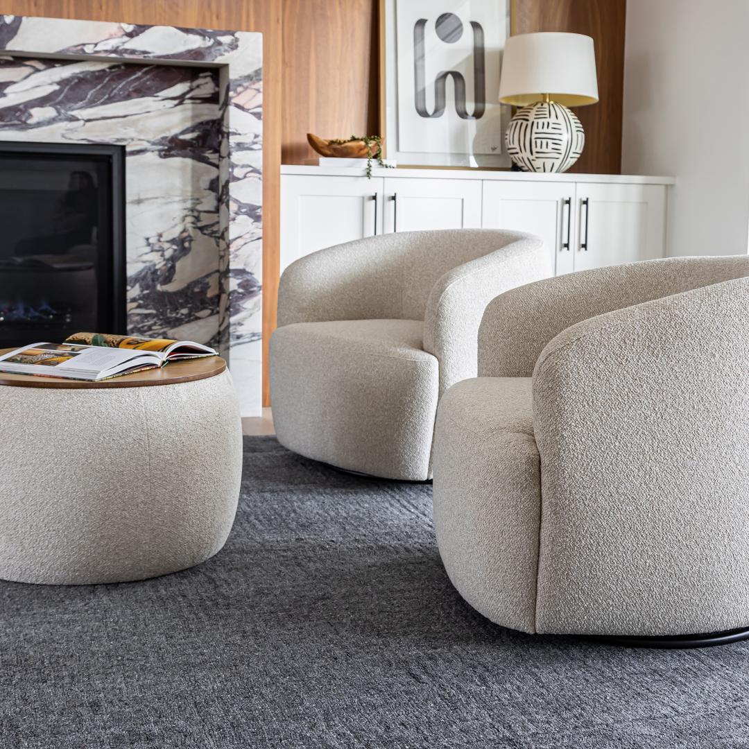 Aspen Swivel Chair - comfortable seating for dining and office spaces | Image 15 | InSTYLE Home & Rugs