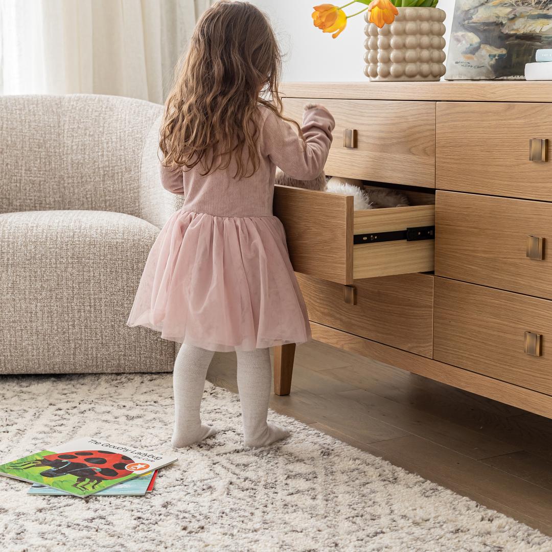 Hara 9 Drawer Dresser - stylish dresser with modern flair | Image 12 | InSTYLE Home & Rugs