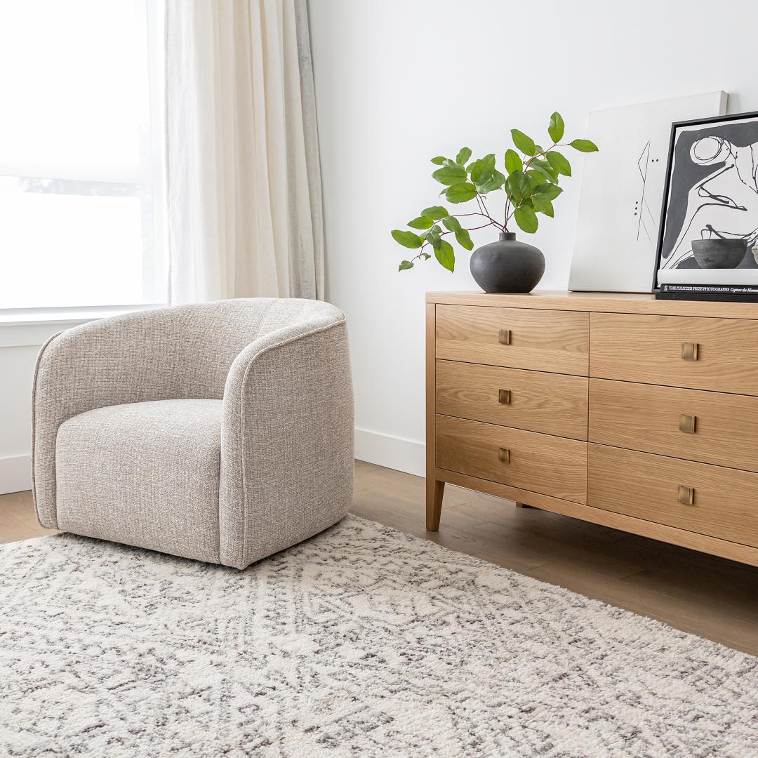 Hara 6 Drawer Dresser - stylish dresser with modern flair | Image 6 | InSTYLE Home & Rugs