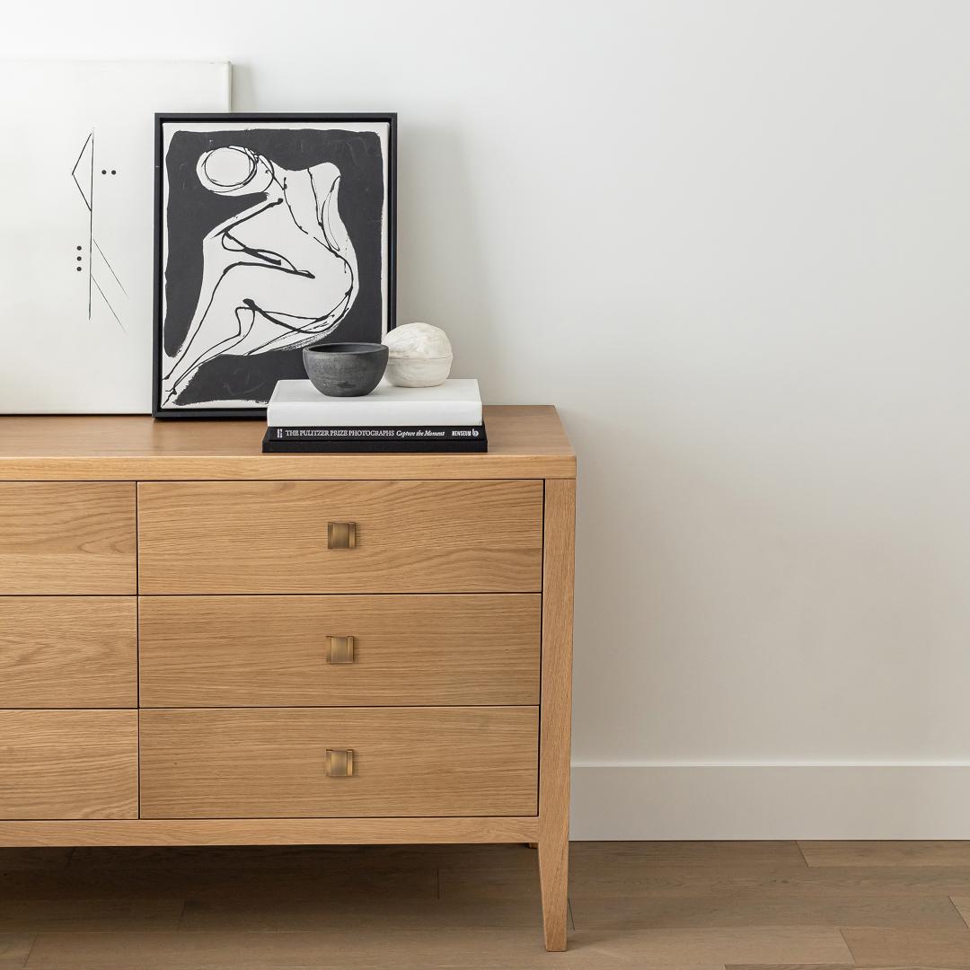 Hara 6 Drawer Dresser - stylish dresser with modern flair | Image 9 | InSTYLE Home & Rugs