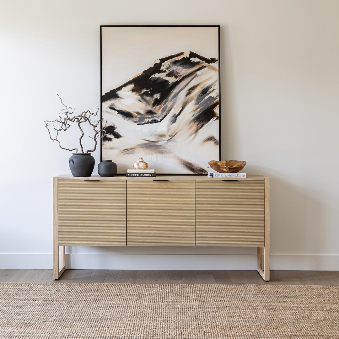 Irving 3 Door Sideboard - sleek design for modern homes | Image 3 | InSTYLE Home & Rugs