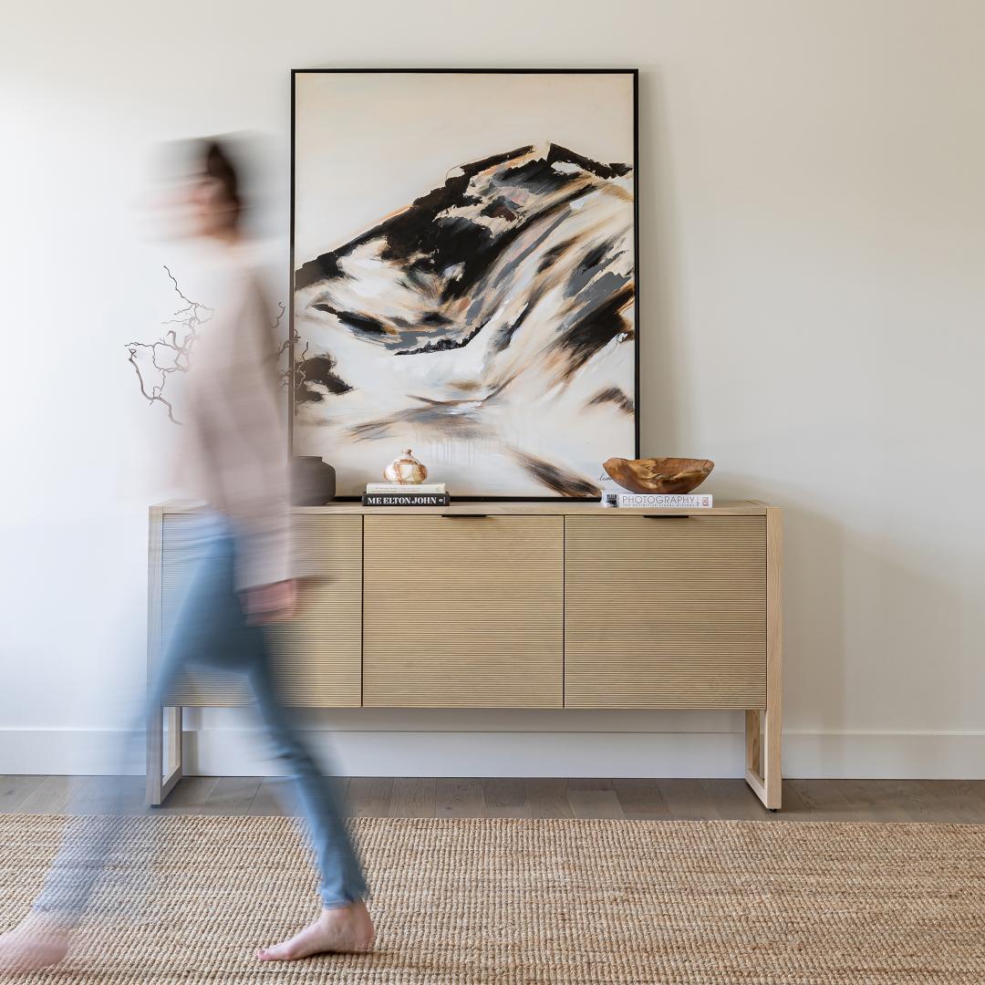 Irving 3 Door Sideboard - sleek design for modern homes | Image 4 | InSTYLE Home & Rugs