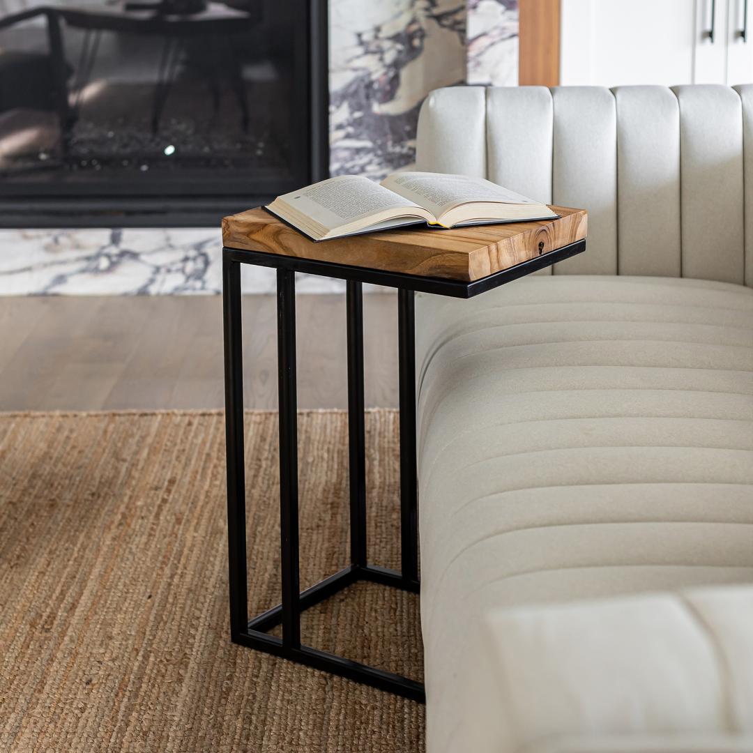 Natura C Table - small accent table with storage for a clutter-free space | Image 4 | InSTYLE Home & Rugs