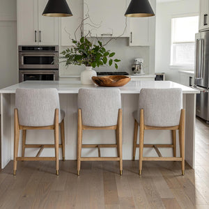 Fawcett Counter Stool - ergonomic design for comfort | Image 3 | InSTYLE Home & Rugs