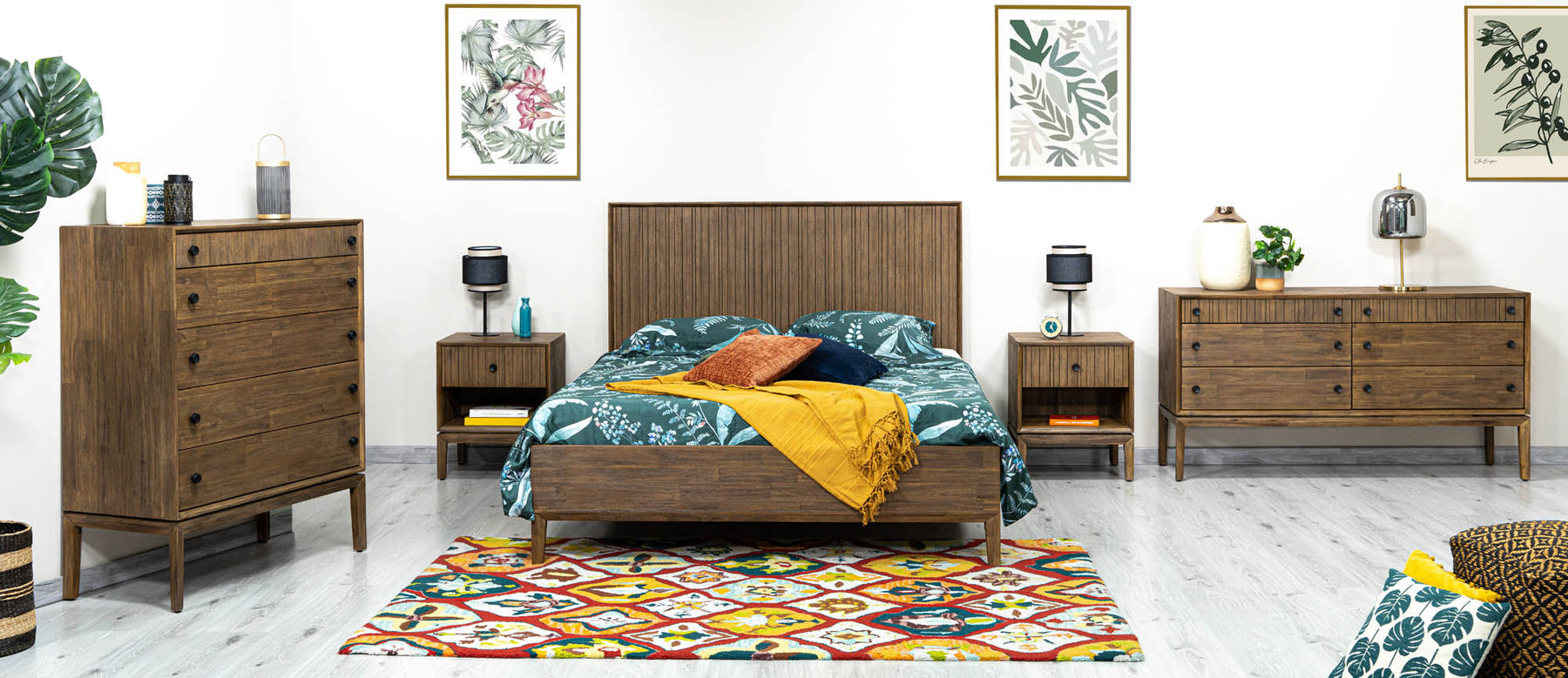 West 5 Drawer Chest - versatile drawer unit for office, bedroom, or living space | Image 15 | InSTYLE Home & Rugs