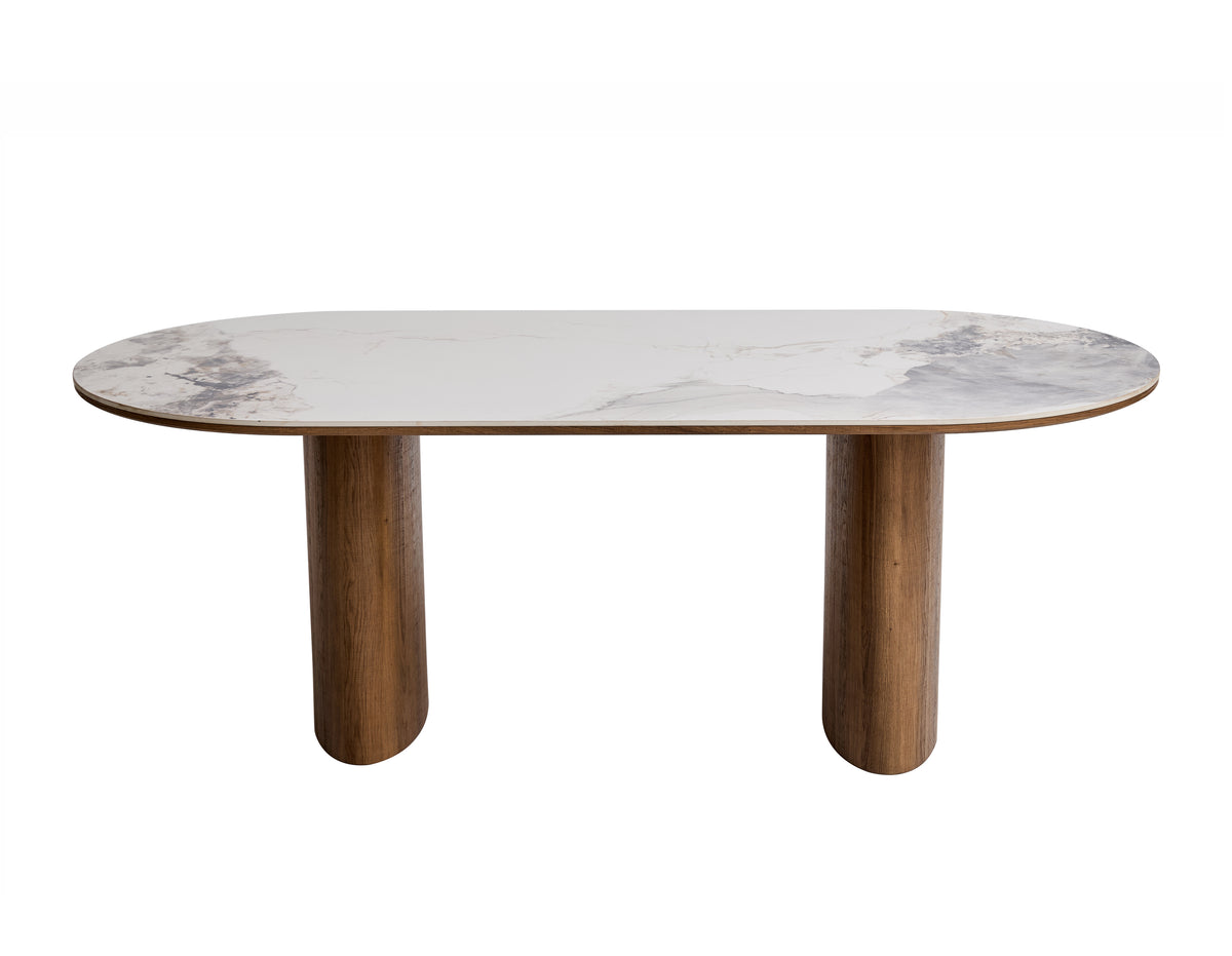 Laurent Dining Table - comfortable dining experience | Image 1 | InSTYLE Home & Rugs
