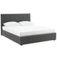 Extara 78" King Platform Bed w/Storage