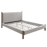 Zoran 60" Queen Platform Bed - comfortable bed for restful sleep | Image 1 | InSTYLE Home & Rugs
