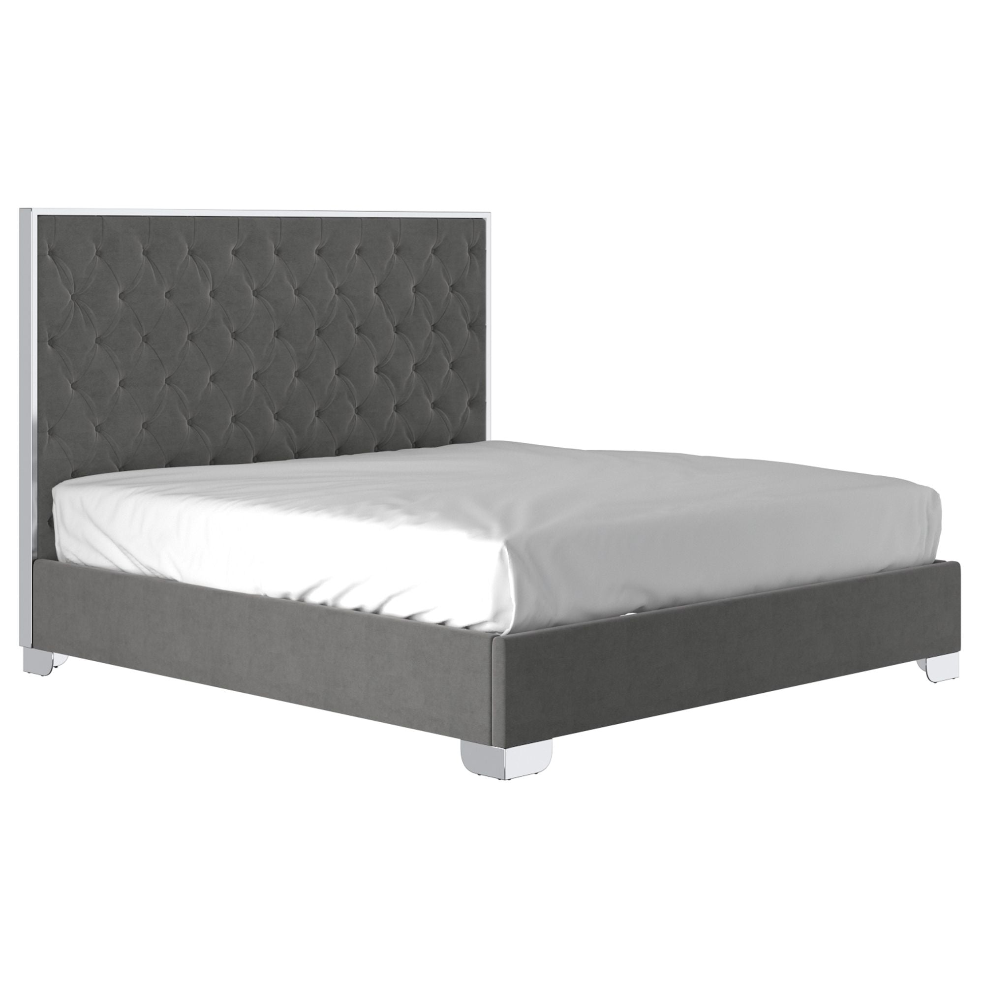 Lucille 78" King Bed - comfortable bed for restful sleep | Image 2 | InSTYLE Home & Rugs