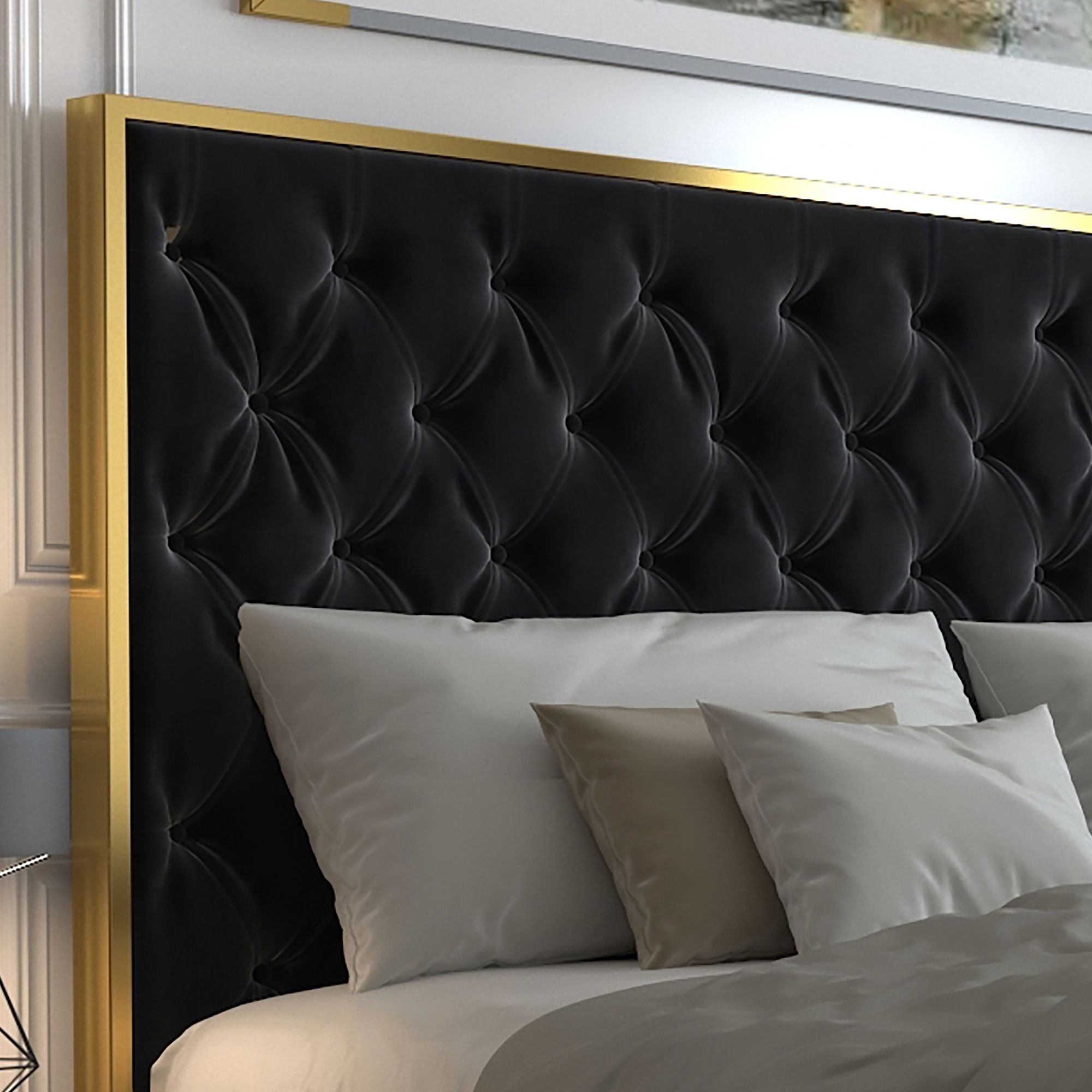 Lucille 60" Queen Bed - comfortable bed for restful sleep | Image 8 | InSTYLE Home & Rugs