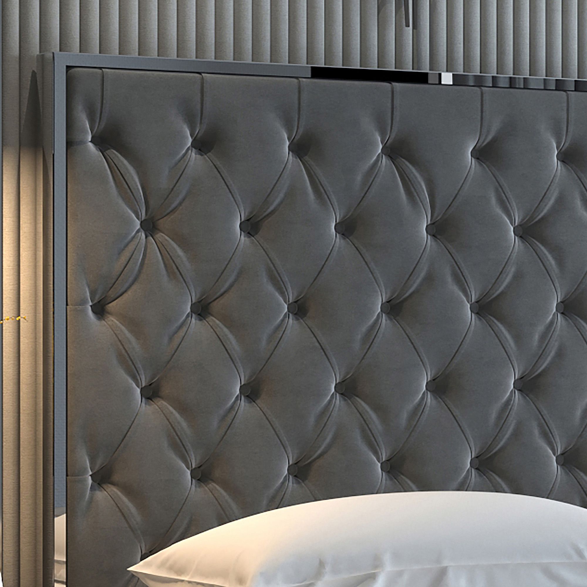 Lucille 60" Queen Bed - comfortable bed for restful sleep | Image 15 | InSTYLE Home & Rugs