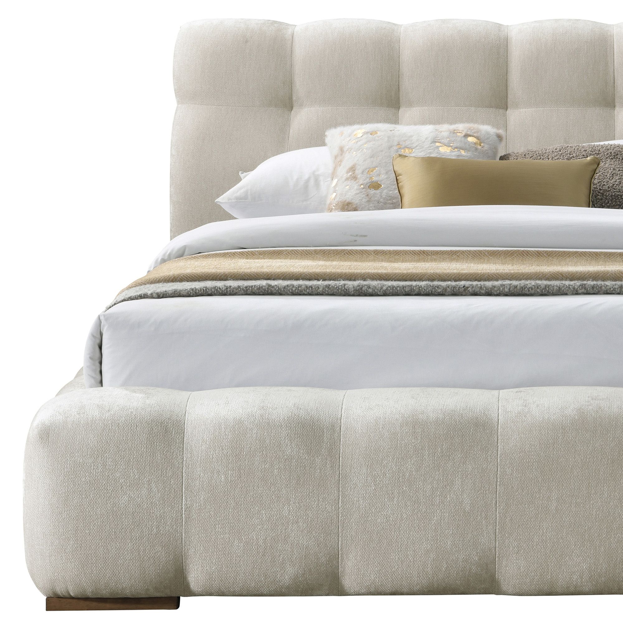Pasha 78" King Platform Bed - comfortable bed for restful sleep | Image 3 | InSTYLE Home & Rugs