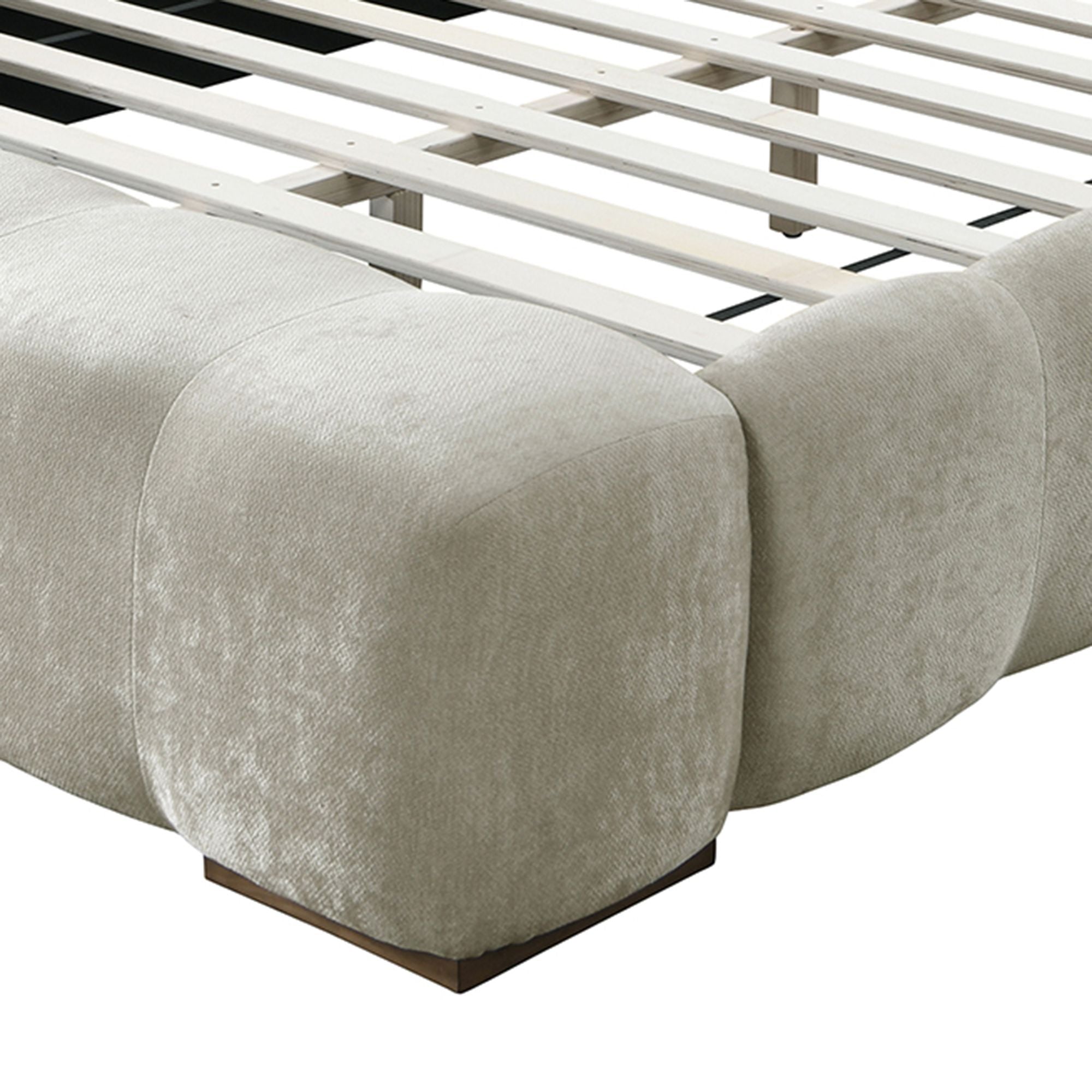 Pasha 78" King Platform Bed - comfortable bed for restful sleep | Image 6 | InSTYLE Home & Rugs