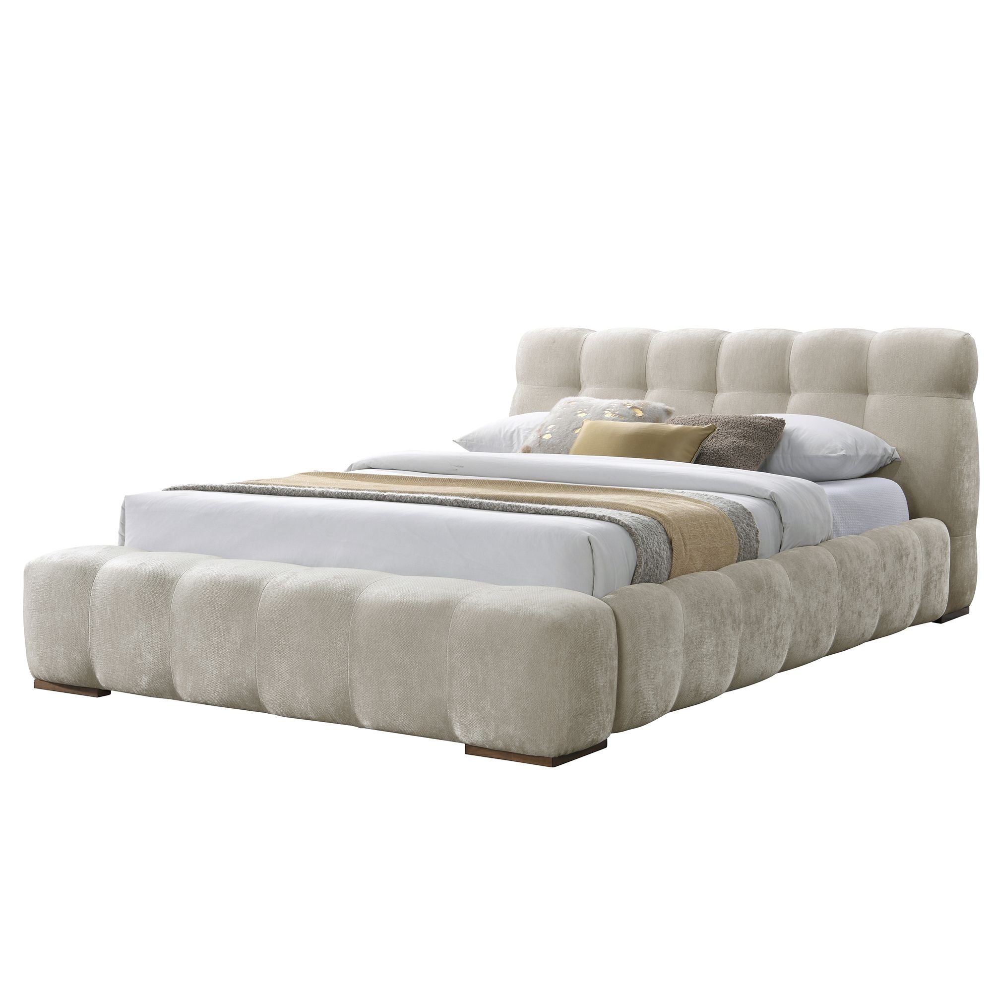 Pasha 60" Queen Platform Bed - stylish bed for any bedroom | Image 3 | InSTYLE Home & Rugs