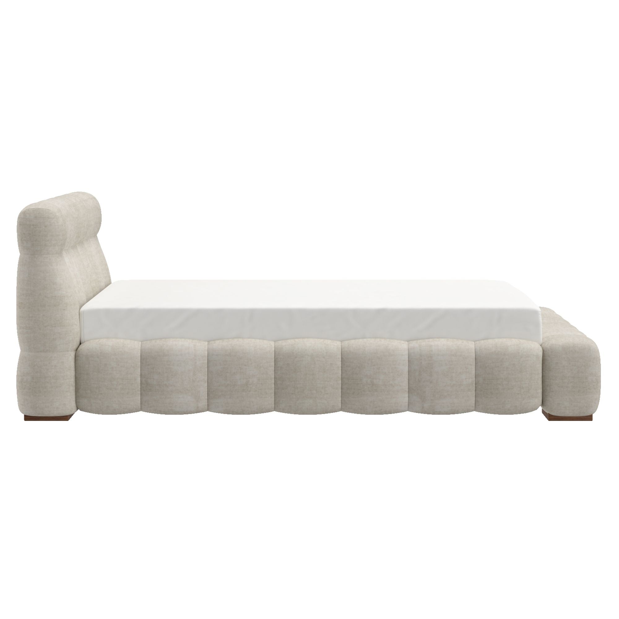 Pasha 60" Queen Platform Bed - stylish bed for any bedroom | Image 4 | InSTYLE Home & Rugs