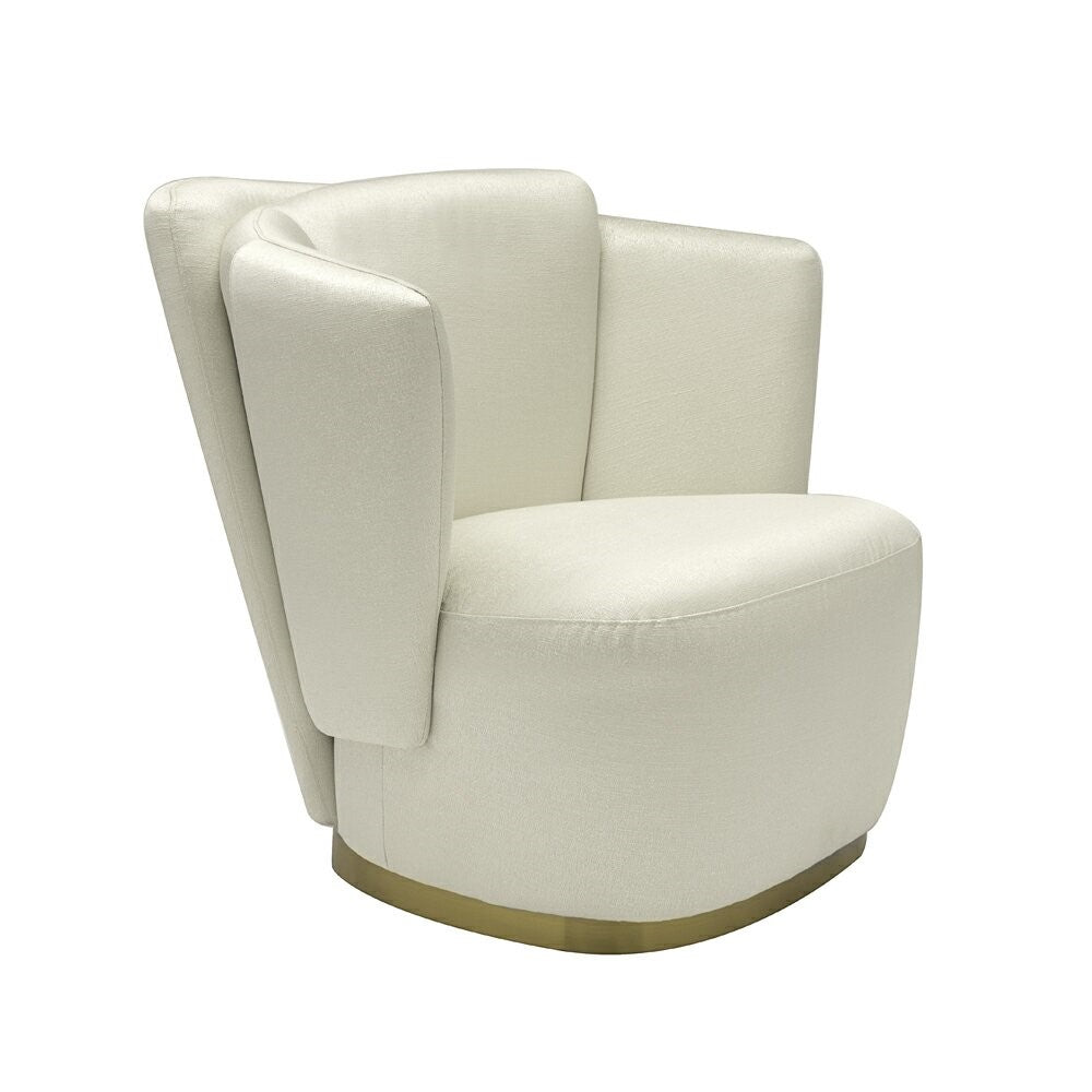 BOSTON Sofa Chair, Matt gold stainless steel base - modern gold sofa | Image 2 | InSTYLE Home & Rugs