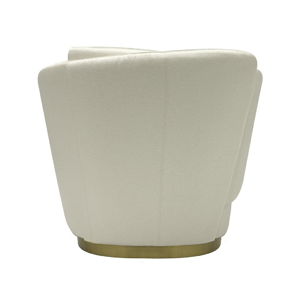 BOSTON Sofa Chair, Matt gold stainless steel base - modern gold sofa | Image 4 | InSTYLE Home & Rugs
