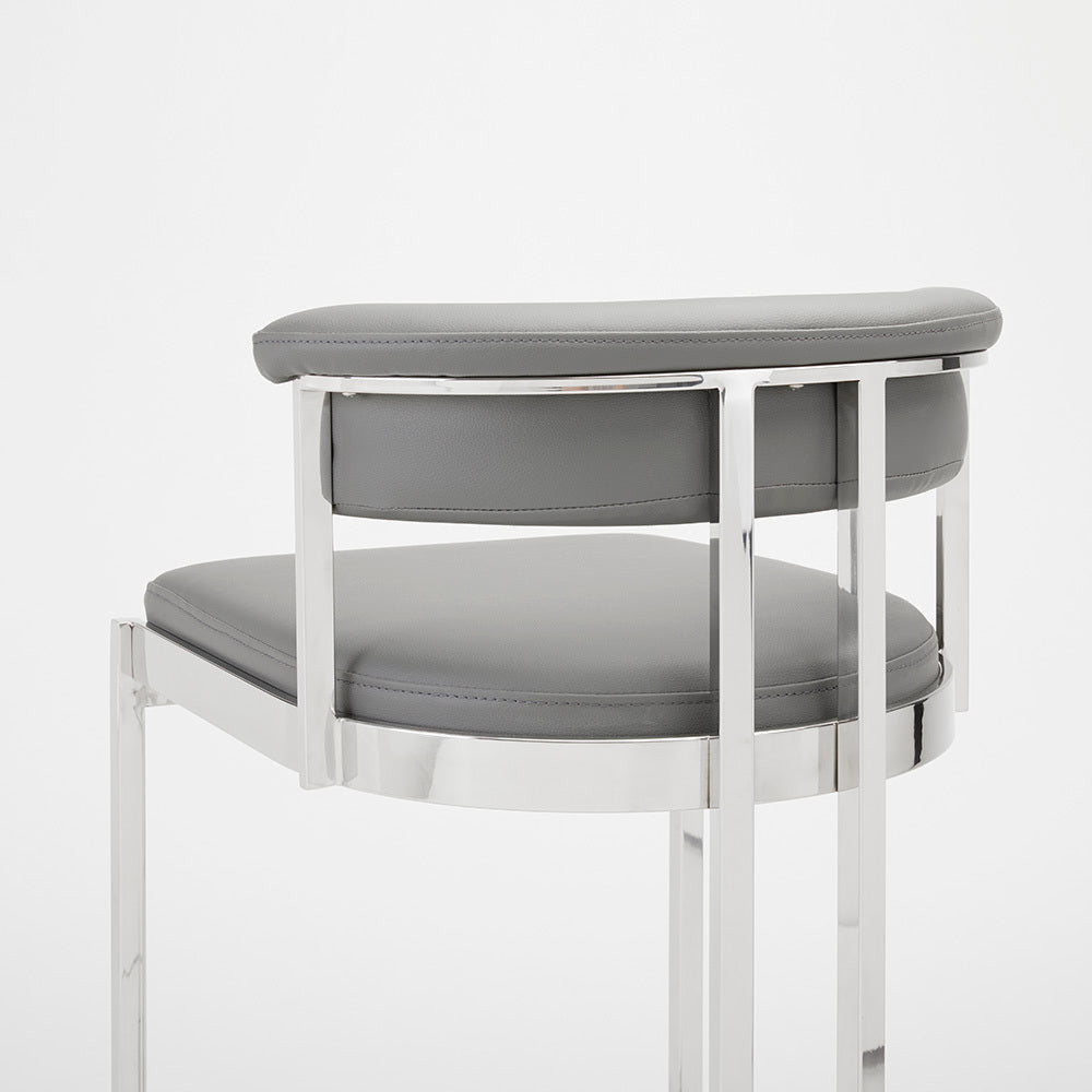 CORONA COUNTER CHAIR Grey Pu | InSTYLE Home & Rugs