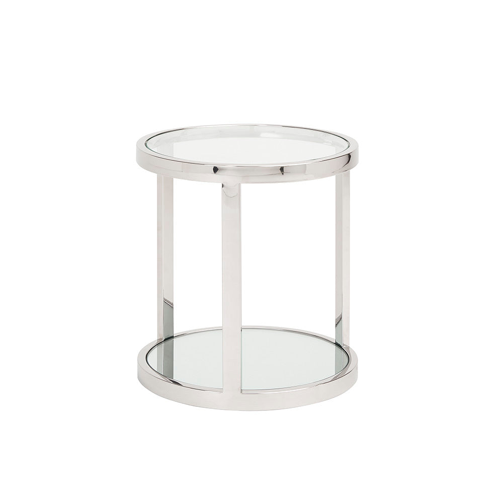 AVON Nesting End Table GY-ET-509 2pc Round Nesting Table - available in various materials and finishes | Image 3 | InSTYLE Home & Rugs
