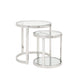 AVON Nesting End Table GY-ET-509 2pc Round Nesting Table