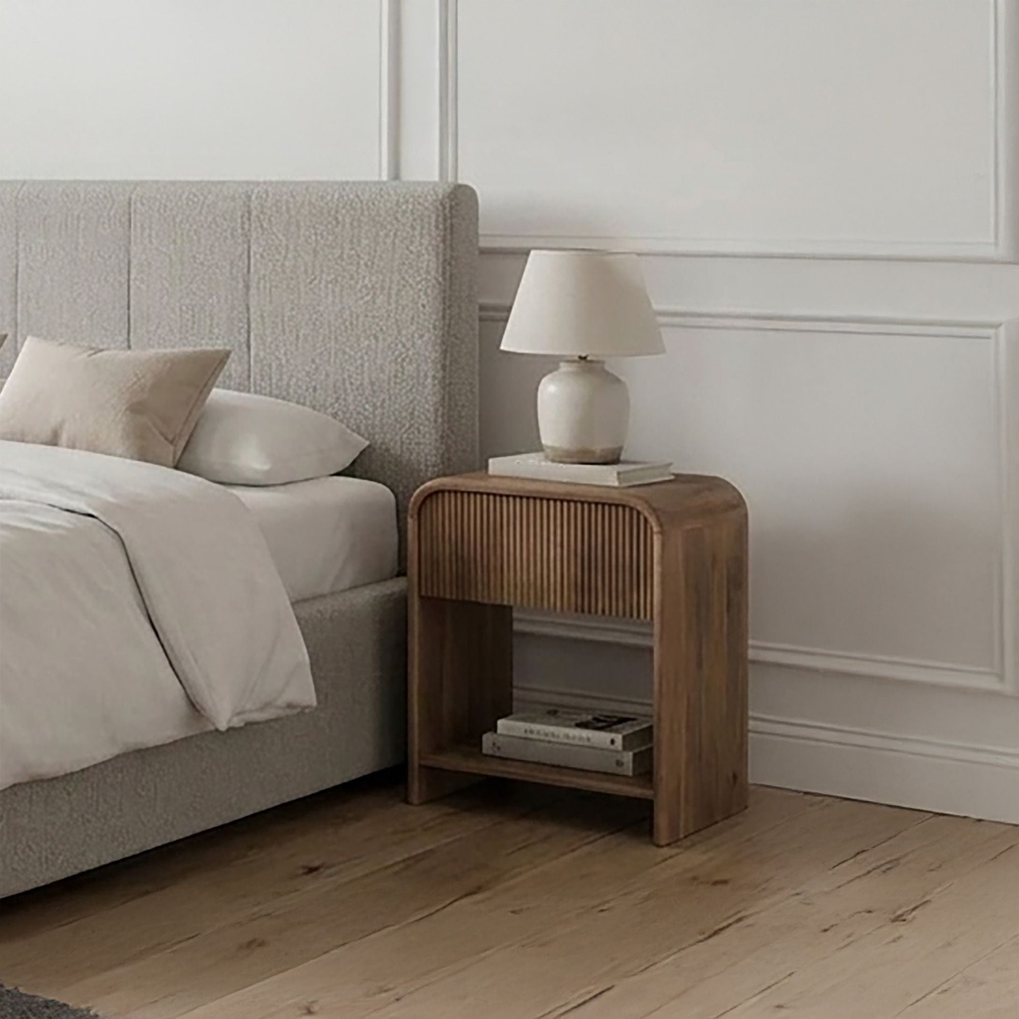 Amoli 1 Drawer Accent Table - chic accent table for contemporary home interiors | Image 3 | InSTYLE Home & Rugs