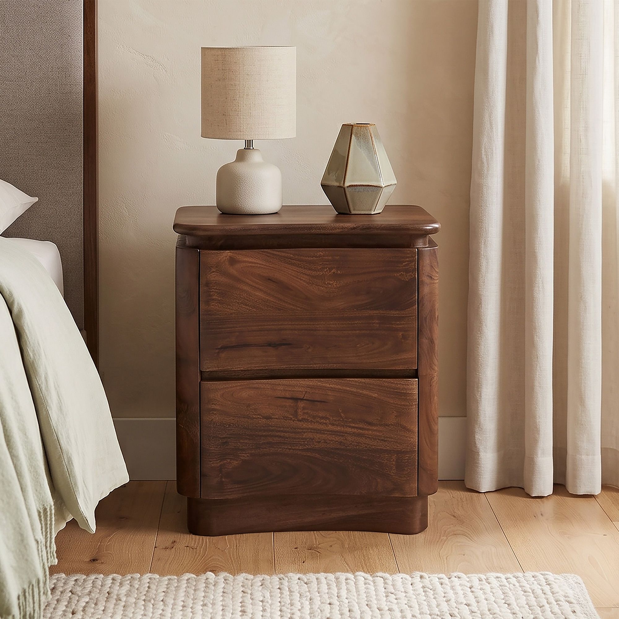 Akhila 2 Drawer Accent Table - chic accent table for contemporary home interiors | Image 11 | InSTYLE Home & Rugs