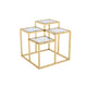 Elmore Gold End Table