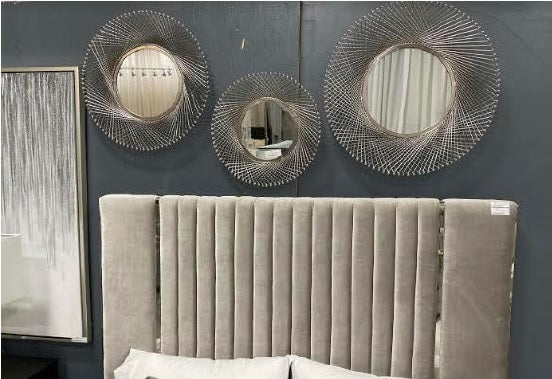 Wall Mirror Set Of 3 - find unique and stylish pieces to express your personality | Image 2 | InSTYLE Home & Rugs