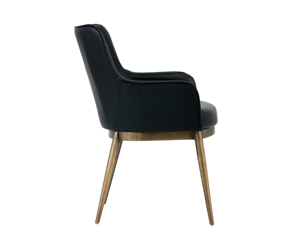 Franklin Dining Armchair - elegant seating for dining areas | Image 7 | InSTYLE Home & Rugs