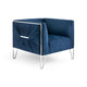 TRURO CHAIR GY-AC-8575 Ink Blue Velvet color