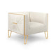 Truro Gold Accent Chair