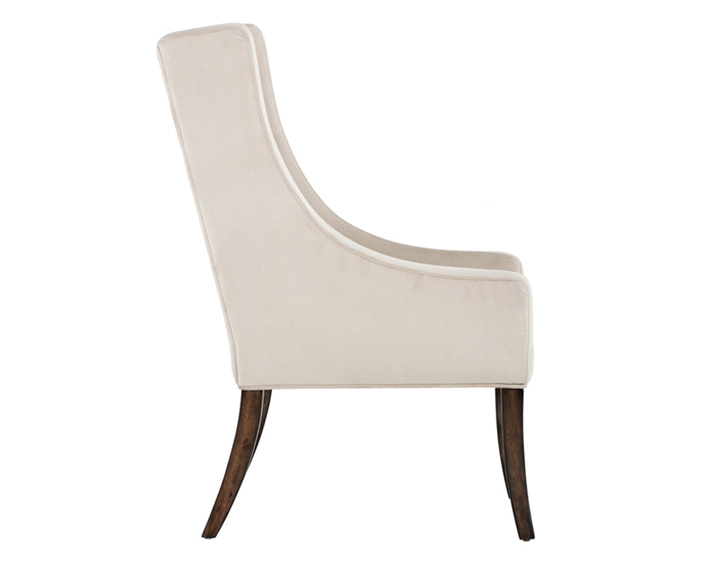 Aiden Dining Armchair - elegant seating for dining areas | Image 5 | InSTYLE Home & Rugs