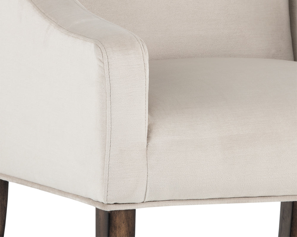 Aiden Dining Armchair - elegant seating for dining areas | Image 6 | InSTYLE Home & Rugs